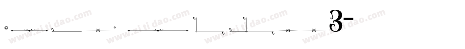 ROMES PALACE3字体转换